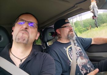 On the road…