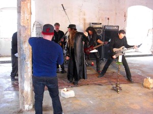 human fortress videoshoot wasted years 005